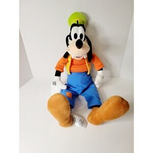Authentic Disney Store Goofy Plush 20” Stuffed Animal‎ Doll